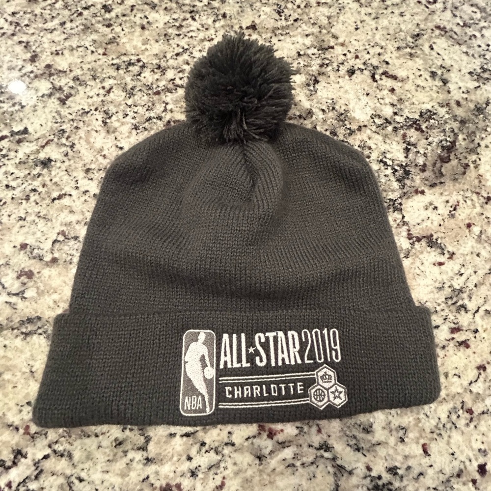 NBA All-Star 2019 Kids Beanie - Dark Gray Charlotte‎